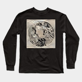 Dream of Vitrail Pour la facade de la Boutique Fouquet Long Sleeve T-Shirt